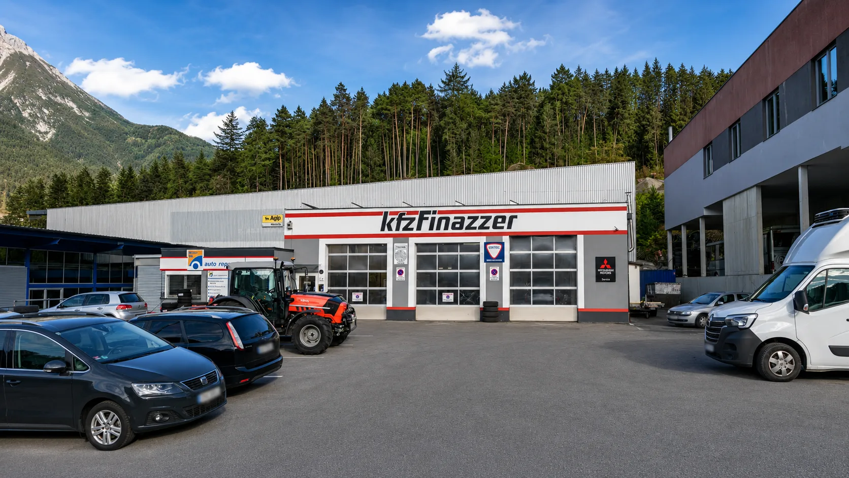 KFZ Finazzer Standort in Arzl im Pitztal